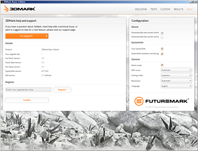 3DMARK 도움말