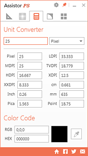 어시스터PS Unit Converter