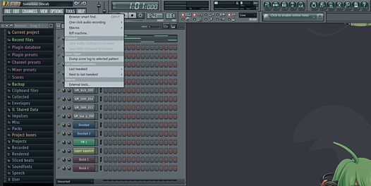 FL studio 툴