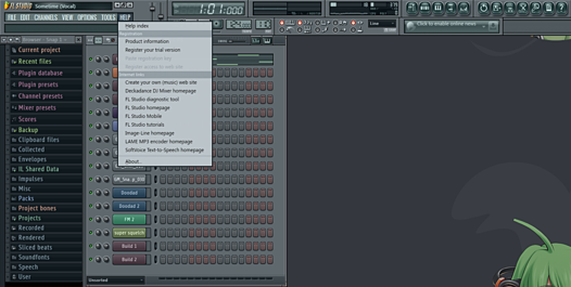 FL studio 도움말