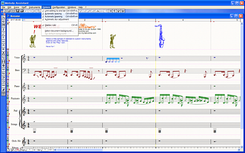 Melody Assistant 옵션