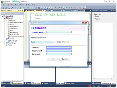 HaroStudio New JScript