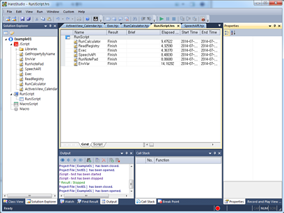 HaroStudio RunJScript