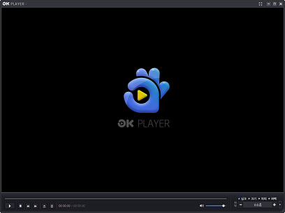 ok플레이어 실행화면