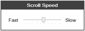 PowerScroll Scroll Speed