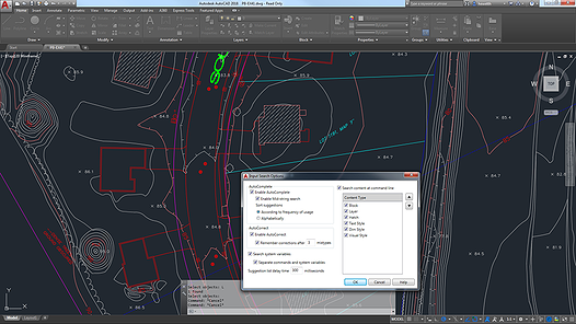 AutoCAD 2018 명령행