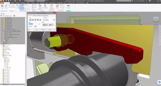 Inventor 2018 파라메트릭 모델링