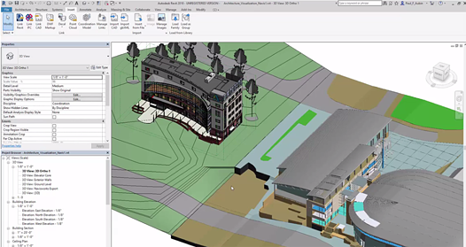 Revit 2018 조정 모델