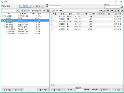 sns-erp BOM 1