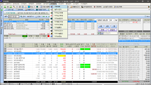 nERP 구매계획