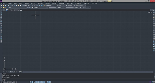 ZWCAD Mechanical 2018 실행이미지