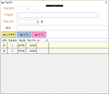 시찬스게스트하우스 2객실관리