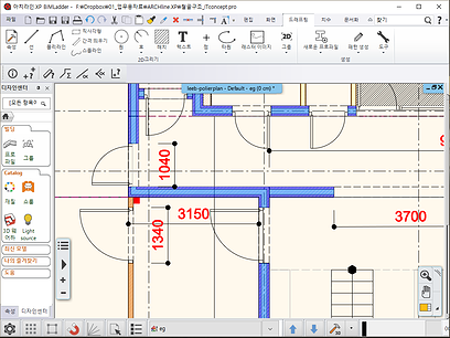 ARCHline XP2018 BIMLadder 인터페이스001