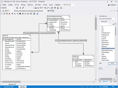 SQLGate for SQL Server ERD