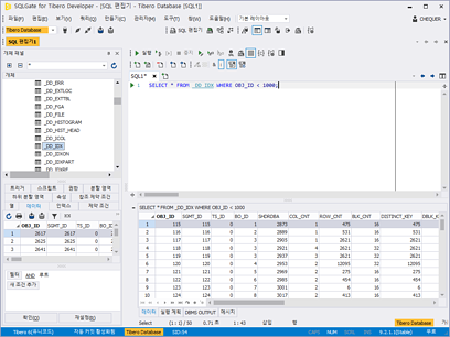 SQLGate for Tibero 편집기