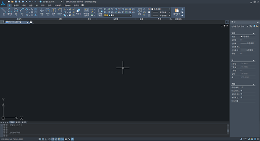 ZWCAD 2020 스크린샷
