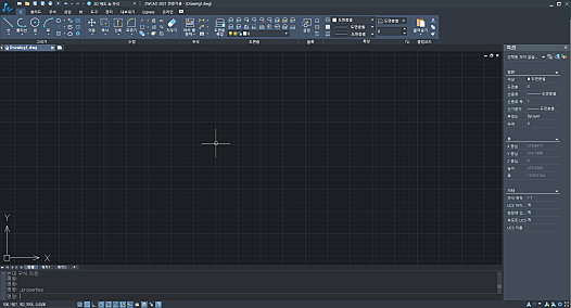 ZWCAD 2021 스크린샷