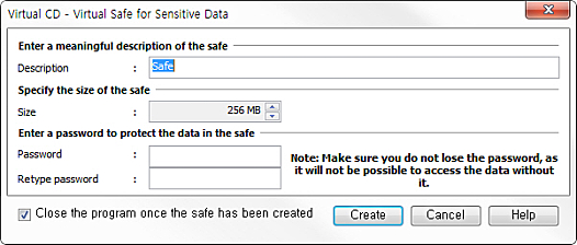 sensitive data