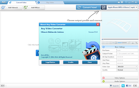 Any Video Converter 정보