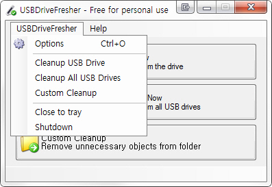 USB Drive Fresher