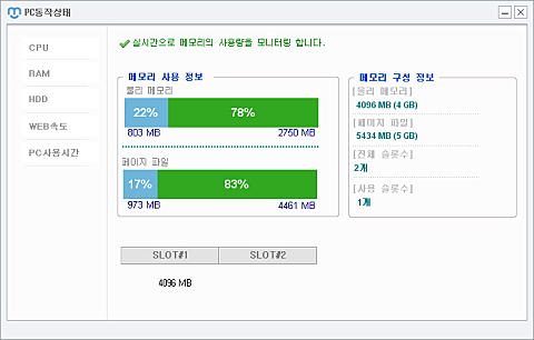 메모리정보